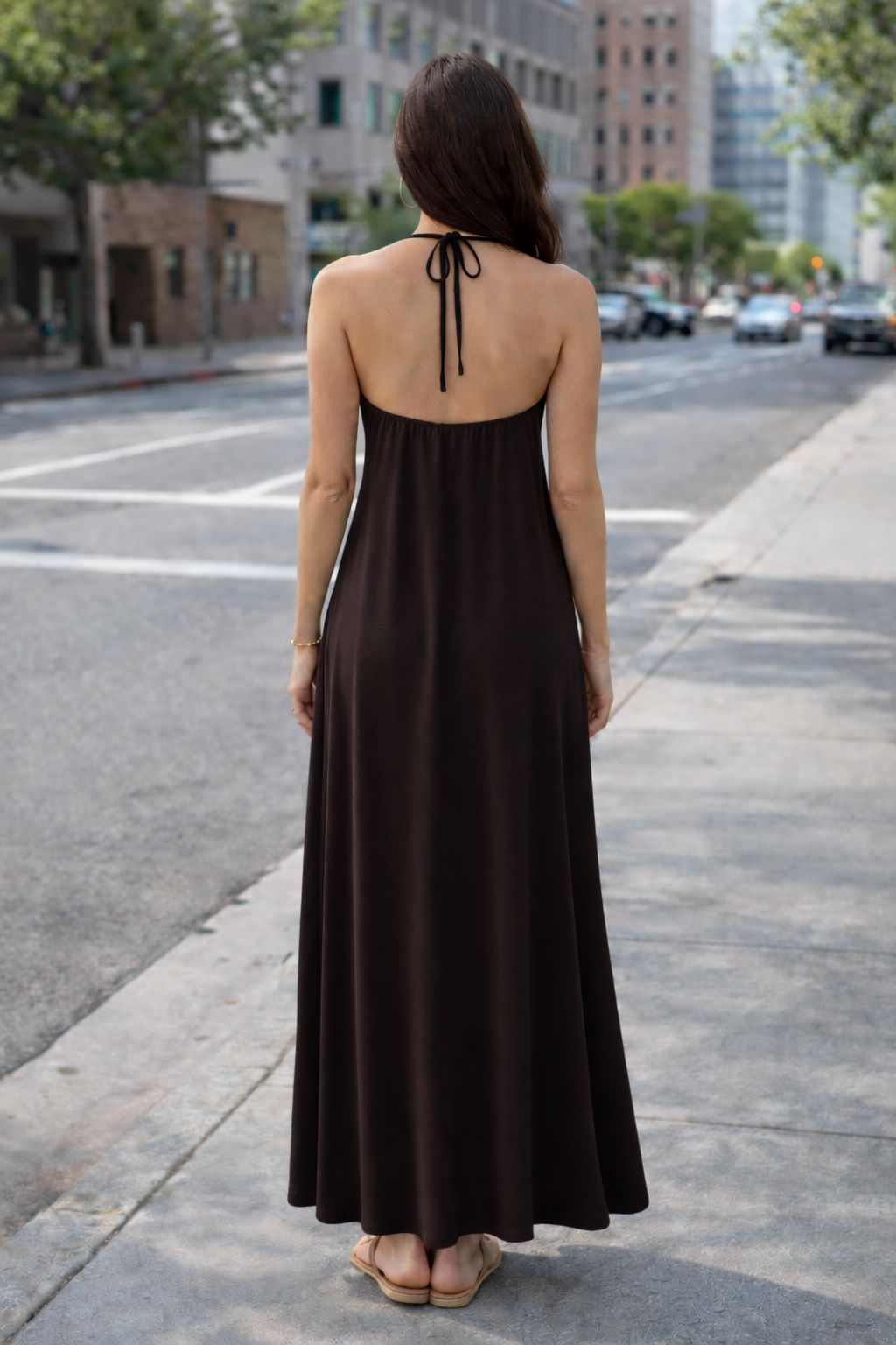 Vestido EMI - Chocolate