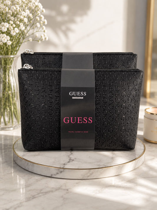 SET COSMETIQUERAS GUESS BLACK